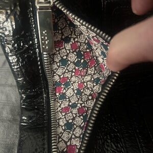 Black Clutch Hobo wallet